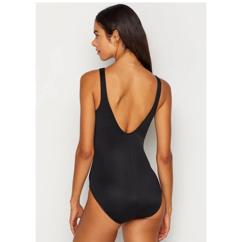 NWT Miraclesuit SHIRAZ Sz 16W Spectra Trilogy One-Piece Swimsuit Slimming V Neck - Picture 5 of 9